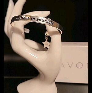 Silver Bracelet with Star Charm